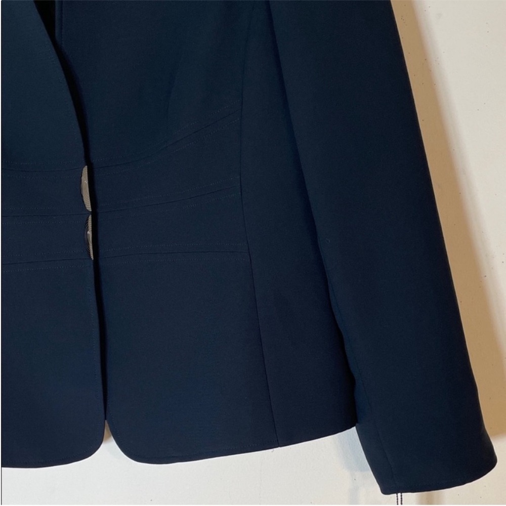 Tahari ASL Elegant Navy Blazer. 12. NWT. $320! - Picture 7 of 12